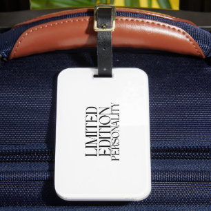 Etiqueta De Bagagem Edição Limitada Personalidade Minimalista Viagem