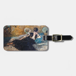 Etiqueta De Bagagem Edouard Manet - Senhora com Leques