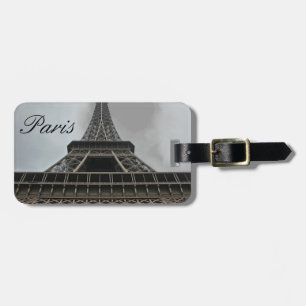 Etiqueta De Bagagem Eiffel Tower Paris, França