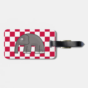 Etiqueta De Bagagem elefante