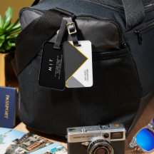 Elegant Black & Golden Border geometric Background