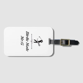Etiqueta De Bagagem Elegant Chic Golf Luggage Tag gift 2026 