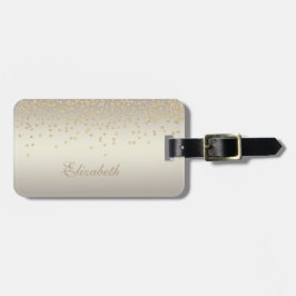 Etiqueta De Bagagem Elegante Chique Fashion - Confeite Diamantado de P
