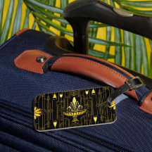 Elegante gatsby preto dourado