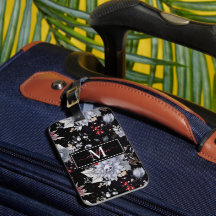 Elegante Rosas de crânio preto