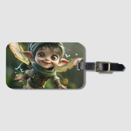 Etiqueta De Bagagem elfo grande