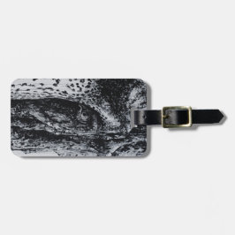 Etiqueta De Bagagem Ellie Elephant Asian Willife Jungle Art