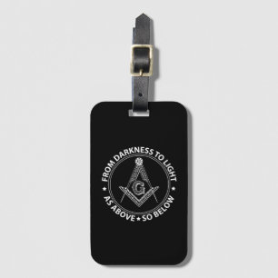 Etiqueta De Bagagem emblema da Maçonaria