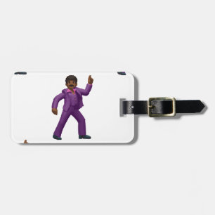 Etiqueta De Bagagem Emoji Dancing Man