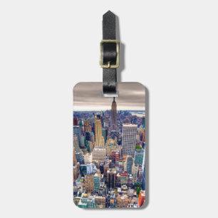 Etiqueta De Bagagem Empire State Building e Midtown Manhattan