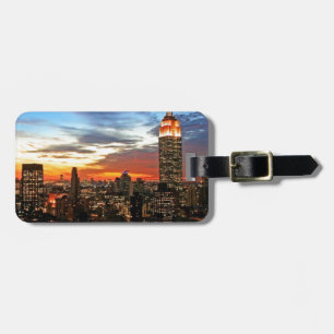 Etiqueta De Bagagem Empire State Building New York