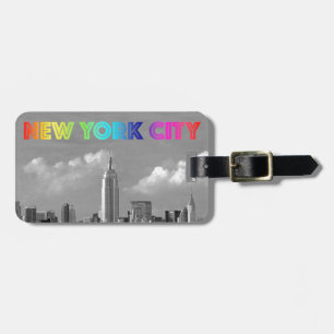 Etiqueta De Bagagem Empire State Building NYC USA - Foto Pro