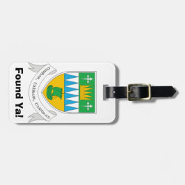 Etiqueta De Bagagem Encontre Minha Etiqueta de Identificação Personali