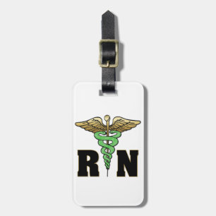 Etiqueta De Bagagem Enfermeira do RN
