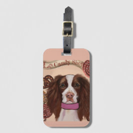 Etiqueta De Bagagem English Springer Spaniel