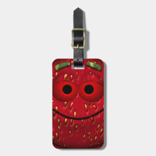 Etiqueta De Bagagem Engraçado Strawberry