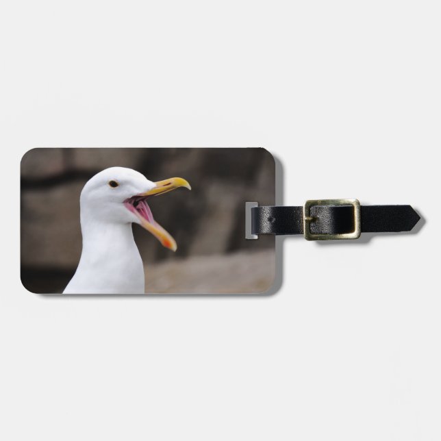 Etiqueta De Bagagem ENGRAY Seagull (Frente Horizontal)