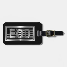 Etiqueta De Bagagem EOD Explosive Ordnance Disposal