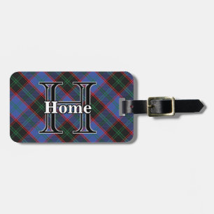 Etiqueta De Bagagem Epic Scotland Clan Home Hume Tartan