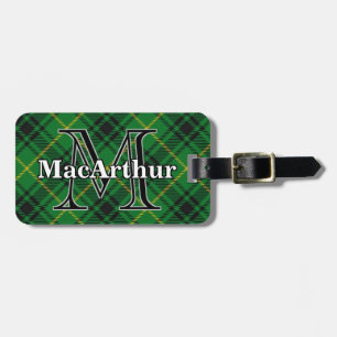 Etiqueta De Bagagem Epic Scotland Clan MacArthur Arthur Tartan