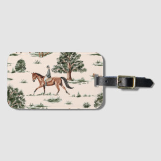 Etiqueta de Bagagem Equestre