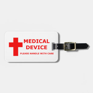 Etiqueta De Bagagem Equipamento de dispositivo médico