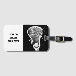 Etiqueta De Bagagem Equipamento de Lacrosse