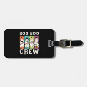 Etiqueta De Bagagem Equipe Boo Boo Enfermeira de Halloween