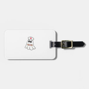 Etiqueta De Bagagem Equipe BOO BOO Enfermeira Fantasma Funny Halloween