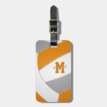 equipe da cinza de laranja colorido garotas voleib