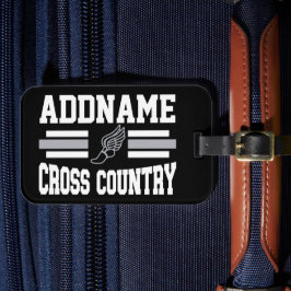 Etiqueta De Bagagem Equipe de Execução Entre Países do NOME ADD Person