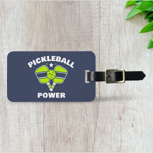 Etiqueta De Bagagem Equipe de Pickleball Personalizada