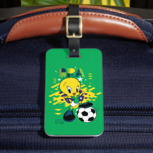 Etiqueta De Bagagem Equipe Gráfica do Futebol do TWEETY™ Brasil