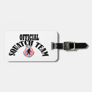Etiqueta De Bagagem Equipe oficial da Squatch