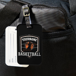 Etiqueta De Bagagem Equipe Personalizada de Jogador de Basquete