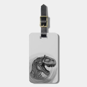 Etiqueta De Bagagem Esboço do Allosaurus
