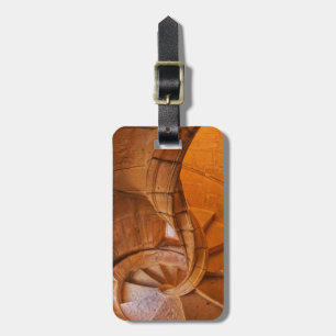 Etiqueta De Bagagem Escadaria Espiral Torcida, Portugal