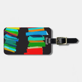 Etiqueta De Bagagem Escadas coloridas