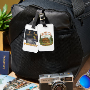 Etiqueta De Bagagem ESCAPE PARA A CROSSING Maggie Sullivan Cozy Cabin