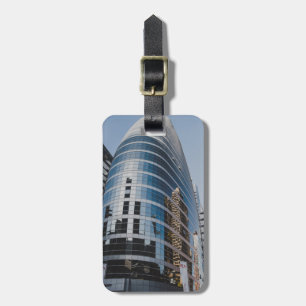 Etiqueta De Bagagem Escrapão de vidro do Dubai