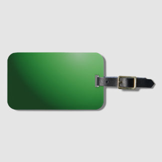 Etiqueta De Bagagem Esfera Verde