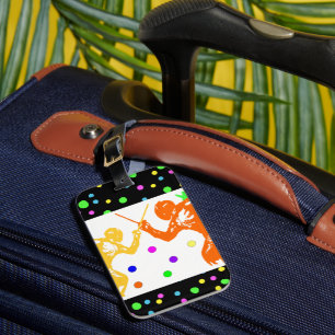 Etiqueta De Bagagem Esgrima