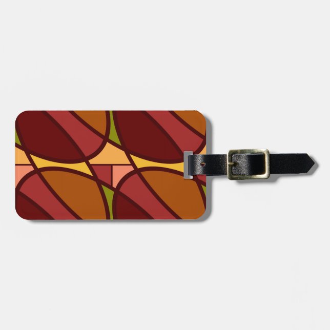 Etiqueta De Bagagem Espelhamento (Frente Horizontal)