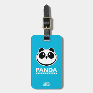 Etiqueta De Bagagem Esquadrão Suicida Logotipo Panda Purveyors