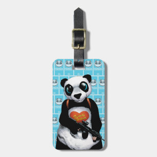Etiqueta De Bagagem Esquadrão Suicida Panda