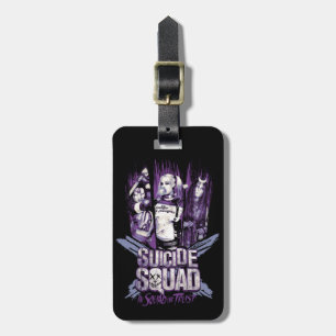 Etiqueta De Bagagem Esquadrão Suicida   Raparigas "Em Quadrado Confia