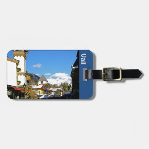 Etiqueta De Bagagem Esqui de Vail Colorado