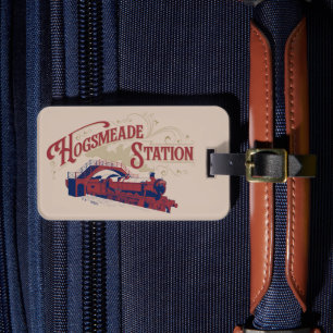 Etiqueta De Bagagem Estação HOGSMEADE Gráfico Vintage