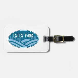 Etiqueta De Bagagem Estes Park Colorado ao Ar Livre
