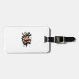Etiqueta De Bagagem Estética de Fada Goblincore e Cottagecore Cogumelo